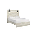 Letto in legno sbiancato