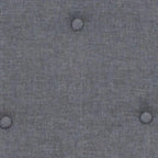 Letto a piattaforma trapuntato e materasso a molle insacchettate in memory foam
