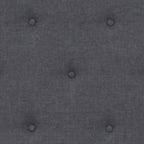 Letto a piattaforma trapuntato e materasso a molle insacchettate in memory foam