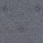 Letto a piattaforma trapuntato e materasso a molle insacchettate in memory foam