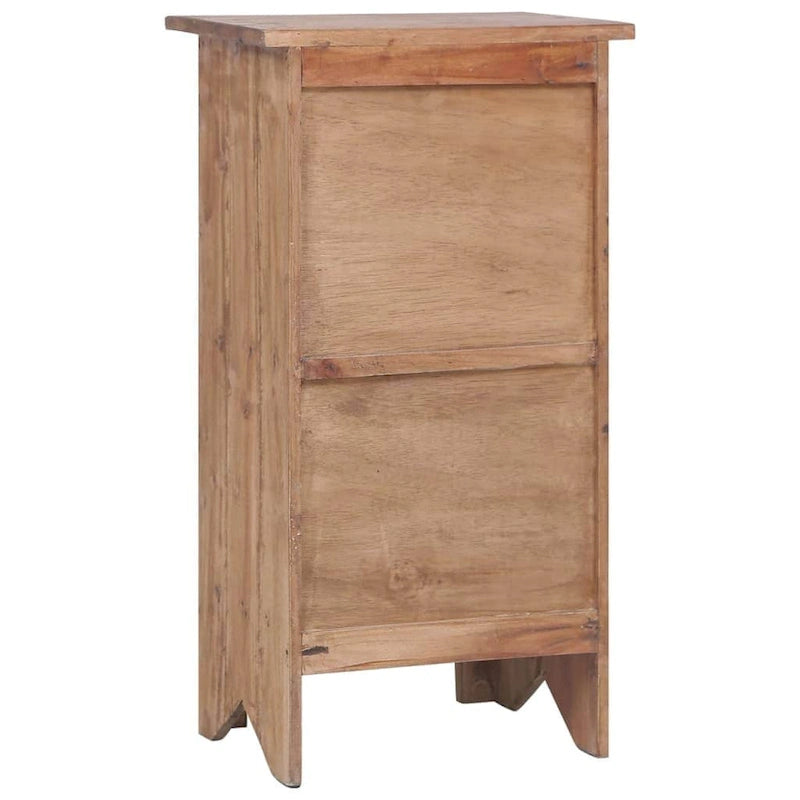 Comodino in Legno Massello di Mogano