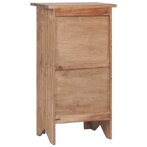 Comodino in Legno Massello di Mogano