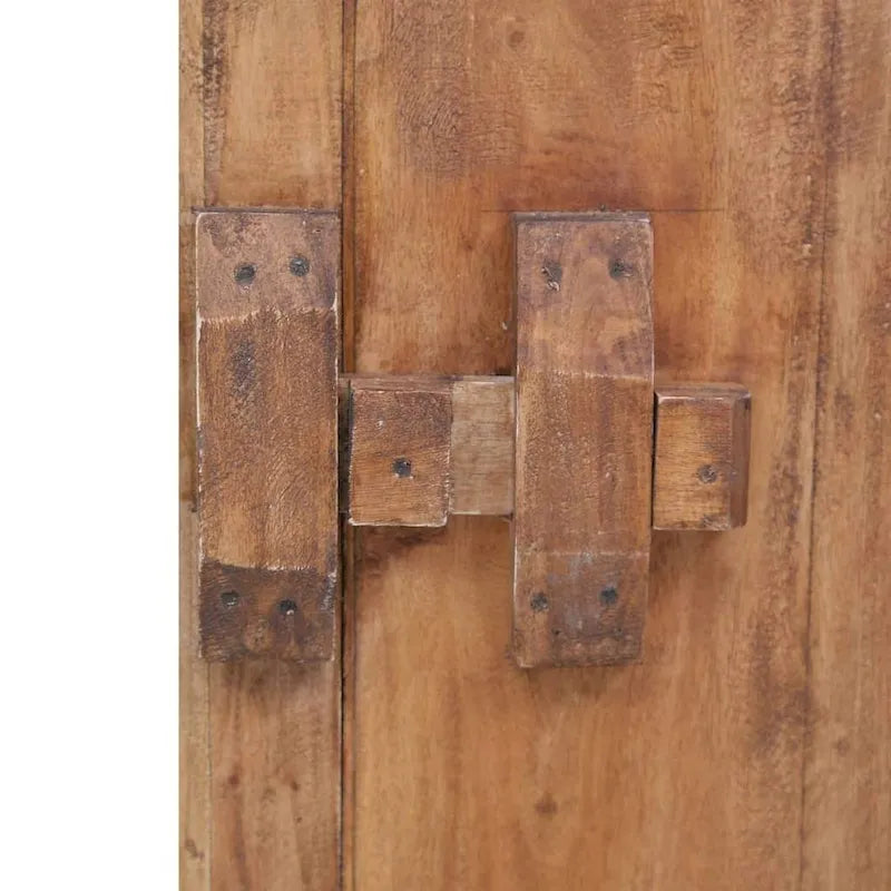 Comodino in Legno Massello di Mogano