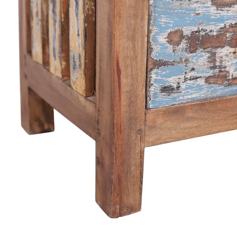 Comodino in Legno Massello di Mogano