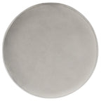 Pouf in velluto con base in ottone - blu navy/ottone