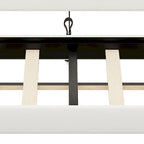Moderno ed elegante divano letto singolo imbottito con contenitore e finiture borchiate
