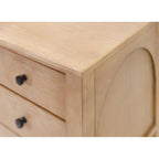 Schedario laterale moderno in legno, Cassettiera per schedari, Cassettiera da ufficio, Completamente assemblato, Marrone chiaro