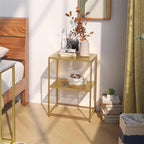 Scaffale in metallo in piedi - 11,8P x 15,8L x 22,1A